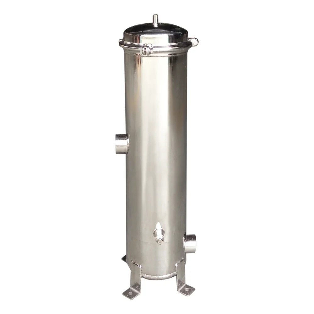 Stainless Steel Vessel 5 Micron Types of Single Cartridge Filter