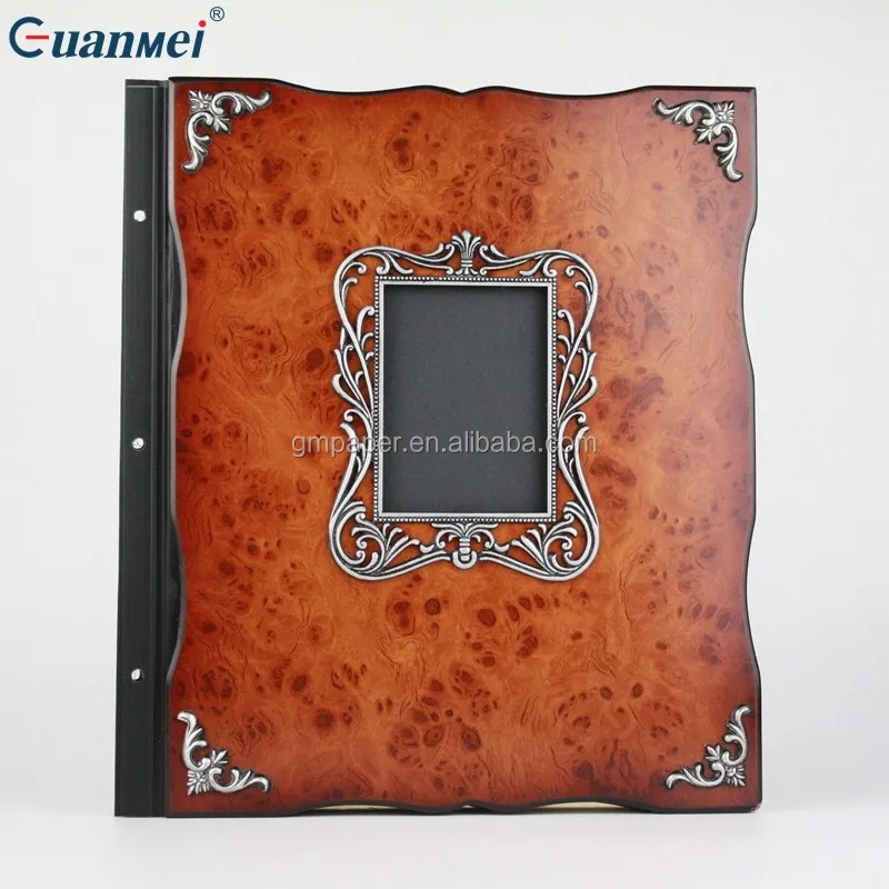 GuanMei деревянный альбом акриловая Обложка новейший цифровой фотоальбом
