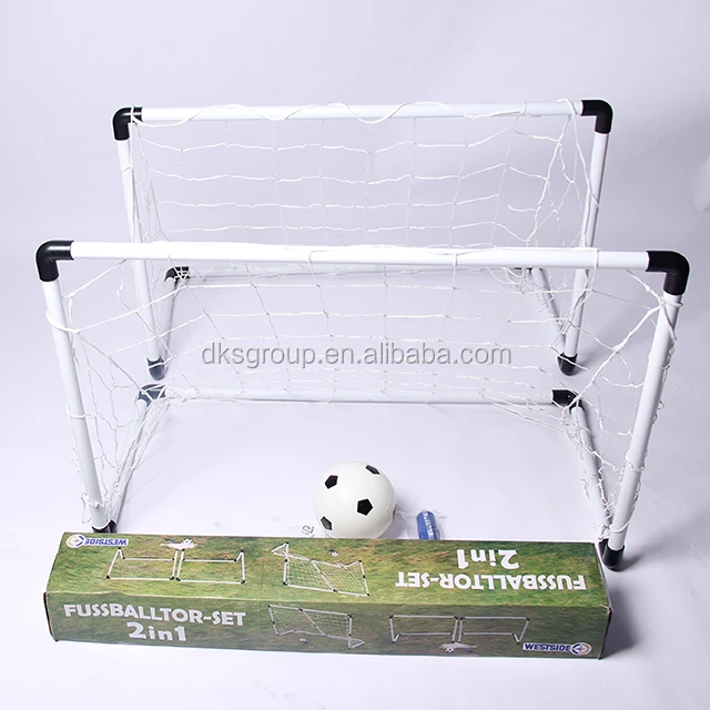 Competitive Price Pro Mini Soccer Goals Polyester Net Plastic Soccer Goal For Kids