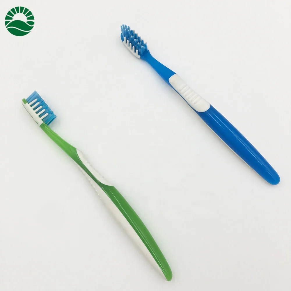 
Big size handle across nylon bristle adult toothbrush from China toothbrush factory 