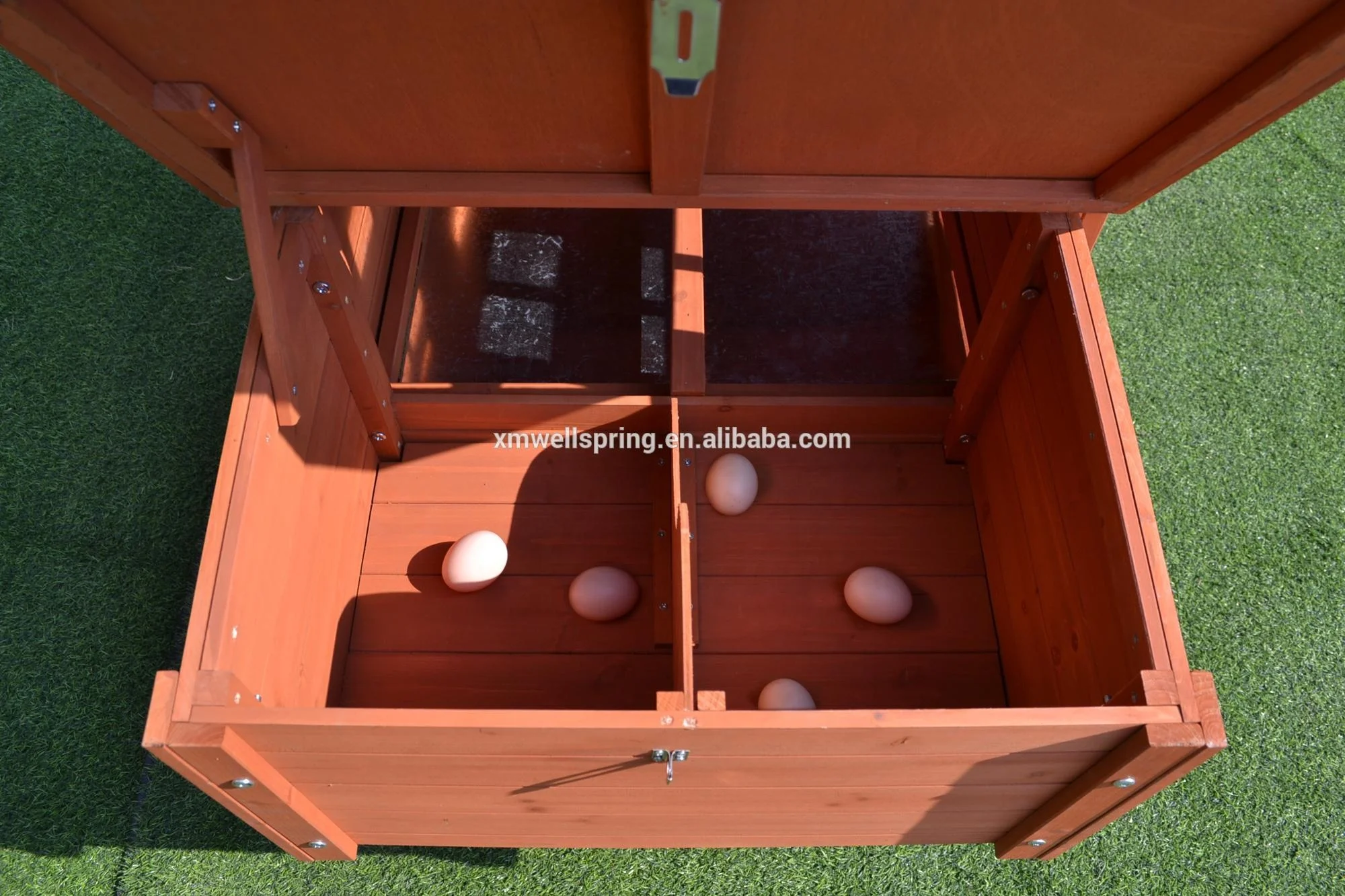 Wooden chicken coop  hen house