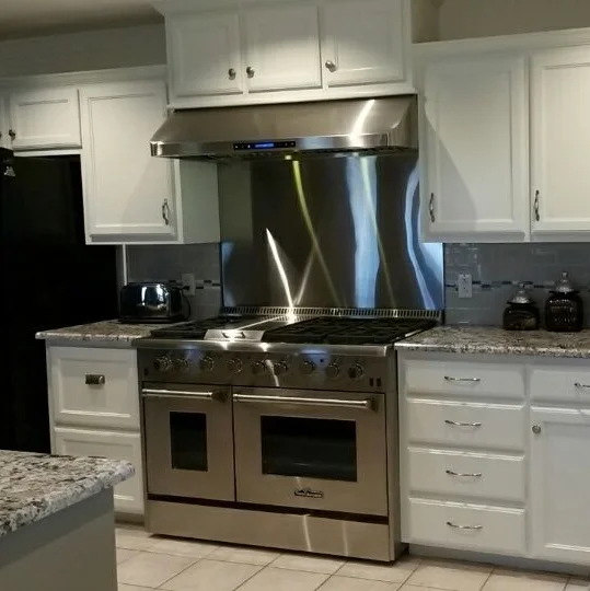 
Stainless Steel Double Ovens 6 Burners Gas cooking stove Range 