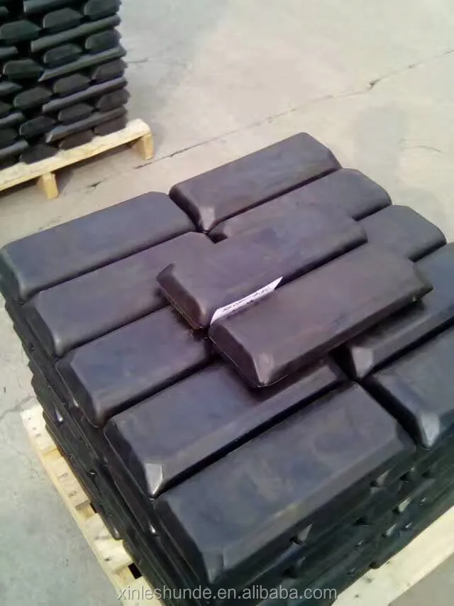 Excavator Rubber Crawler Pad Follow me to the Rubber Track Pad Factory Directly