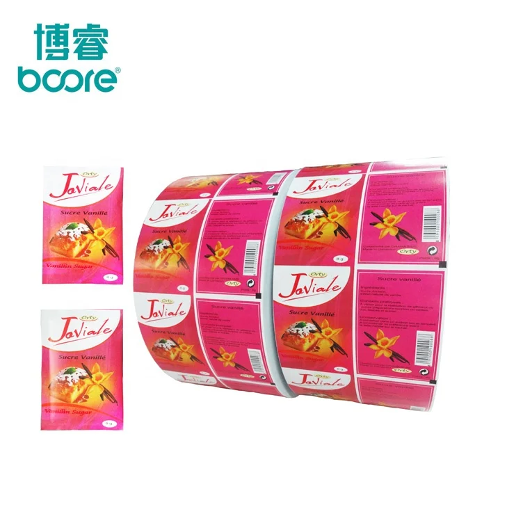 
68g Automatic Snack Bag Packaging Machine use PE coated paper for sugar beans nuts bags 