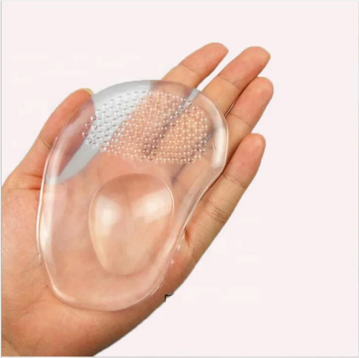 Силиконовая полупрозрачная стелька для снятия стресса на высоких каблуках