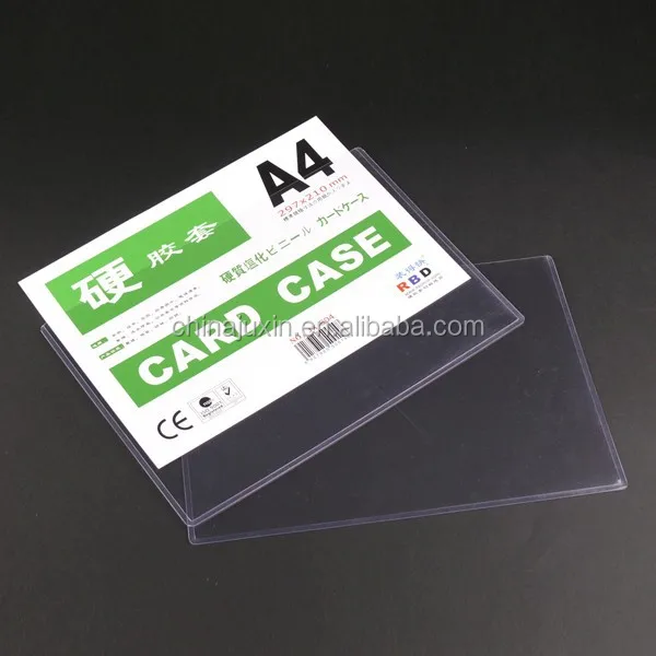 Photo Hard Plastic Topload Holders 6x4 protectors sheets