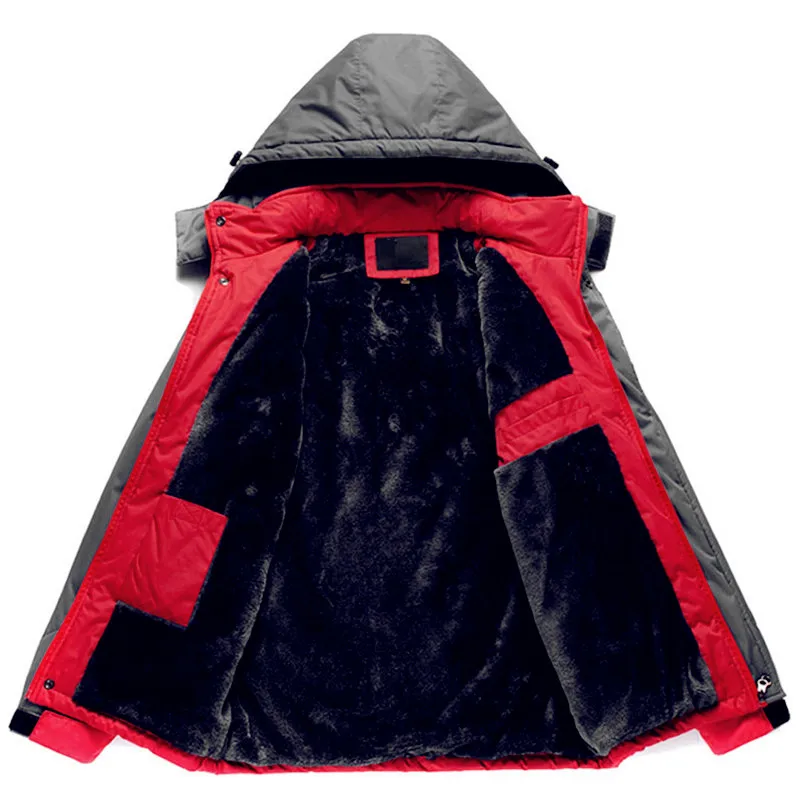 
European Brands Waterproof Outdoor Insulated Winter Snow Rain Ski Coat Jacket Man 