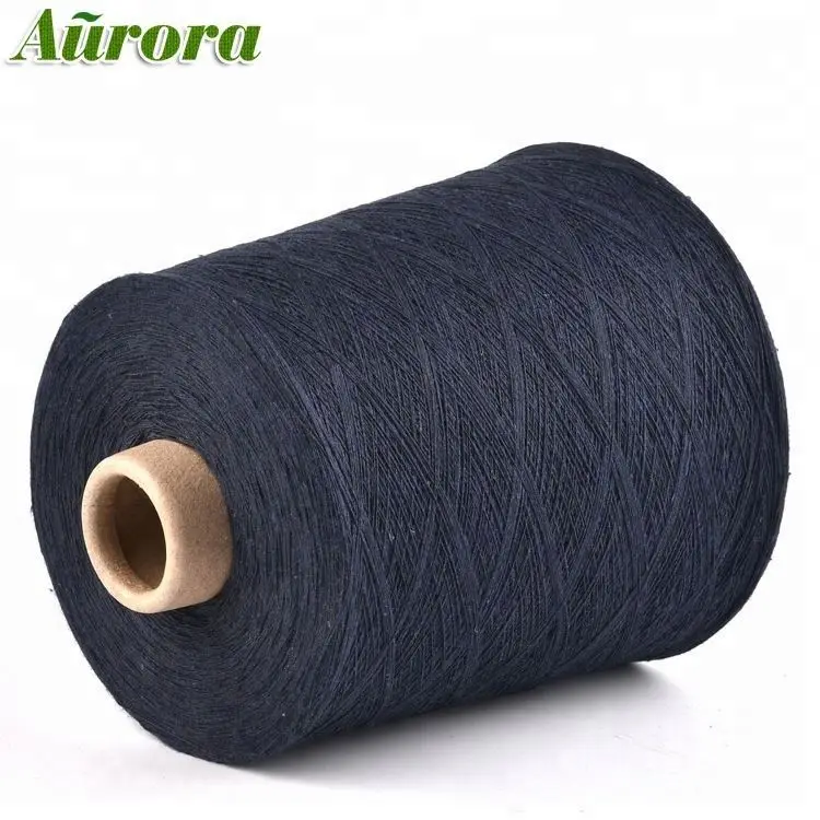 Custom yarn 50% cotton 50% polyester cross stitch yarn natural raffia yarn thread