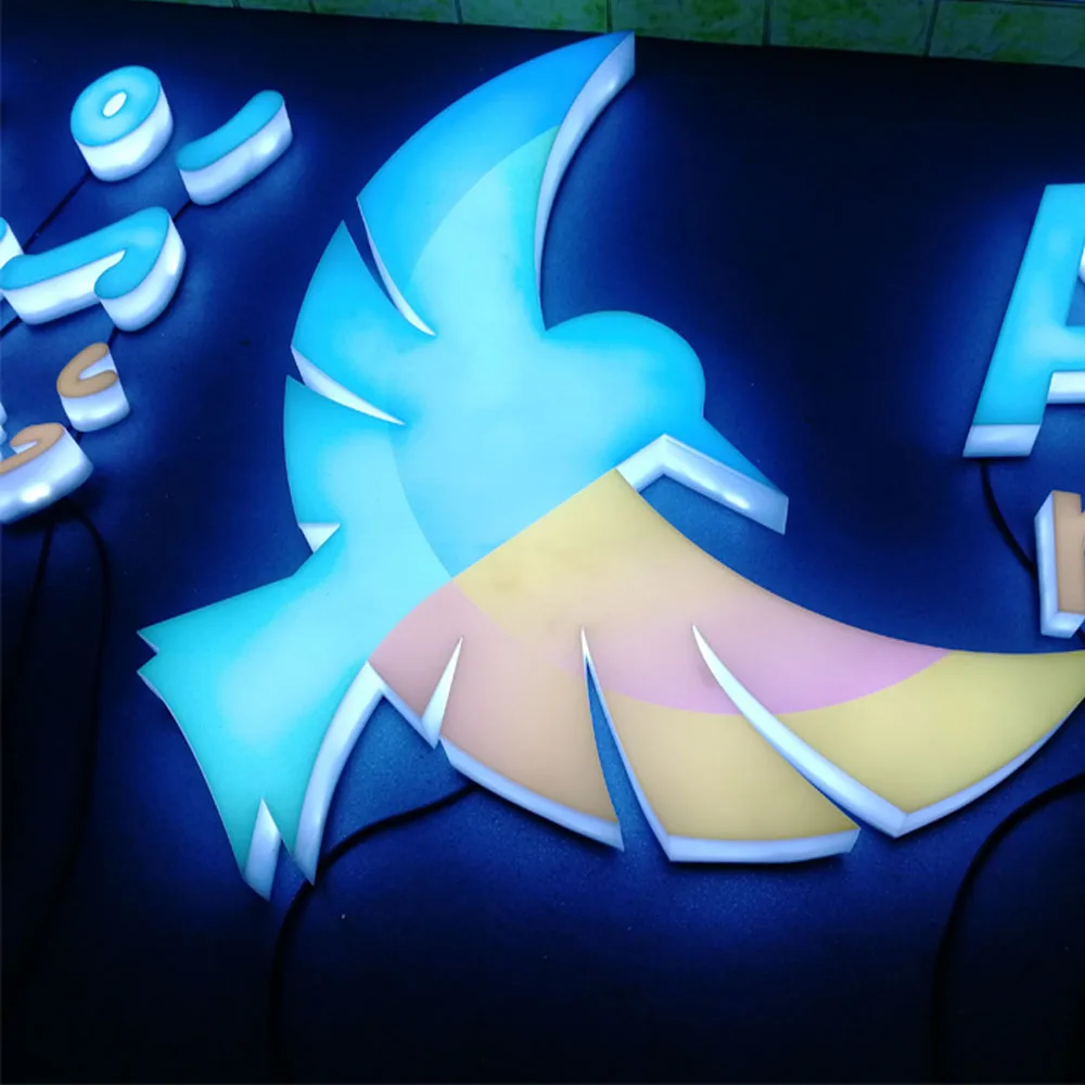 custom logo signs letters shop signs led acrylic led letter signage led letter lights wall sign