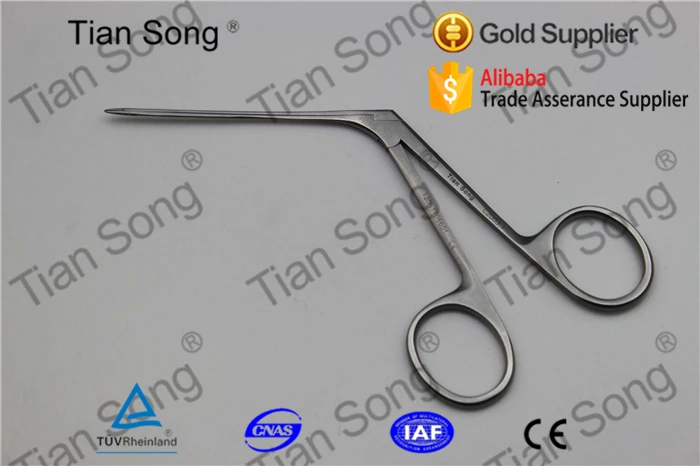 ENT endoscopic surgical forceps middle ear forceps