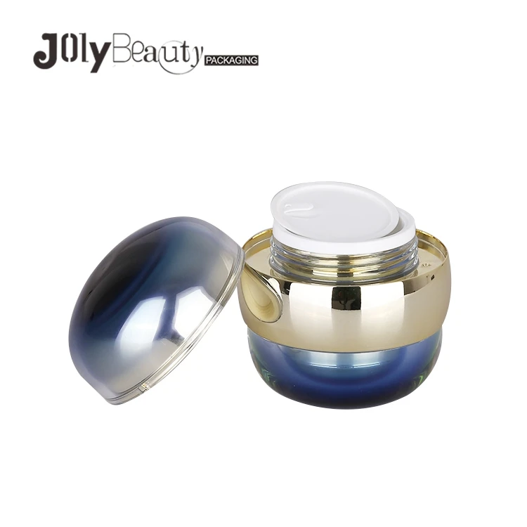 Luxury design cosmetic plastic containers cosmetic empty packaging lotion bottles and jars
