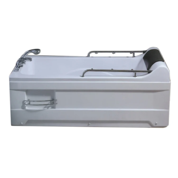 Economical Simple Style Custom Bathtub Portable NBTY-227 Massage CE White Bathroom Modern Freestanding Hydromassage 2 Person 1HP