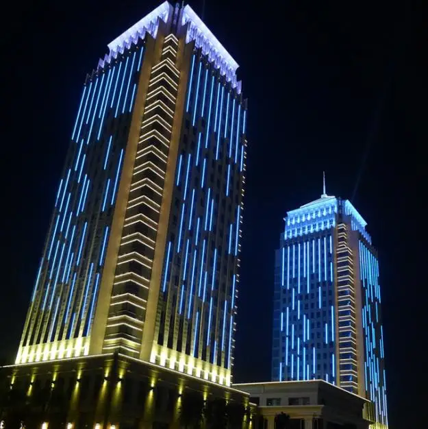 new 2024 media facade pixel led design led pixel facade Individual controllable led light source for led point light source