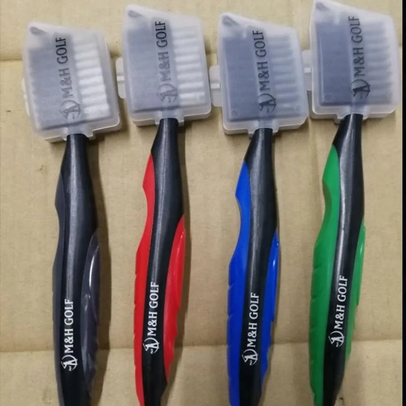 
2021 hot selling golf club cleaning brush with cap protection 