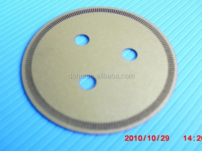 stainless steel 316 Optical Rotary Servo Motor encoder disk photo chemical etched maker