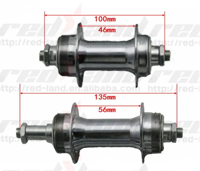 Стальная велосипедная Втулка с 32 отверстиями и быстроразъемным соединением