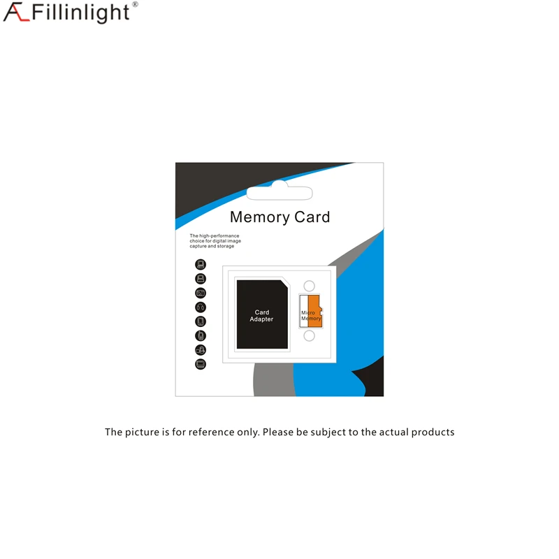 Fillinlight Generic High Speed OEM Dual Color TF Card 4GB SD Memory Card Class 6
