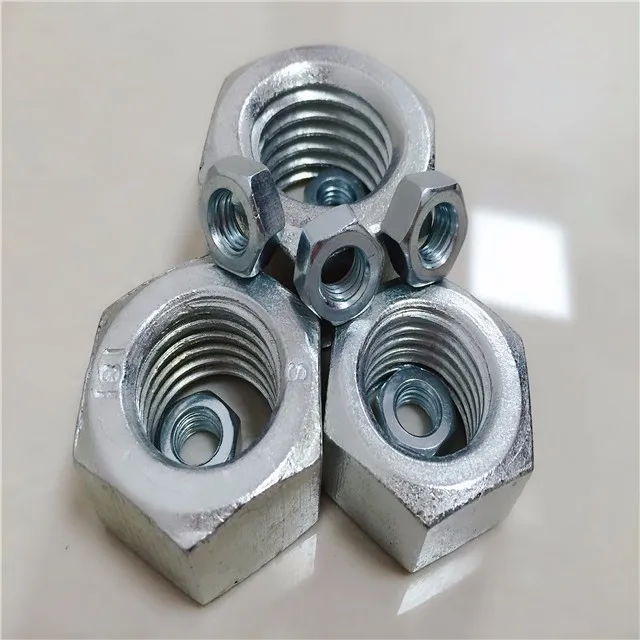 Russia market DIN 934 M12 and M14 Hex Nut