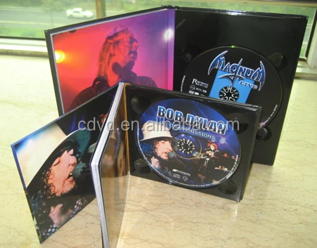 audio CD digipak + Book+ slipcase box packaging service