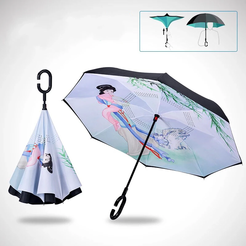Uv Protection Ultra-light Cell Phone Umbrella 5 Fold Mini Umbrella