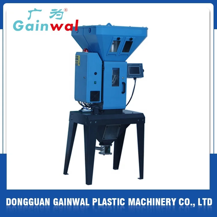 
Plastic gravimetric blender 