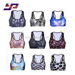 Hot Sell Fashion quick dry Underwear Vest Sexy Sports Bra Yoga With New Design