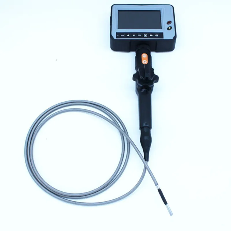
Articulating Industrial video borescope 5.5mm waterproof sewer pipe inspection camera 