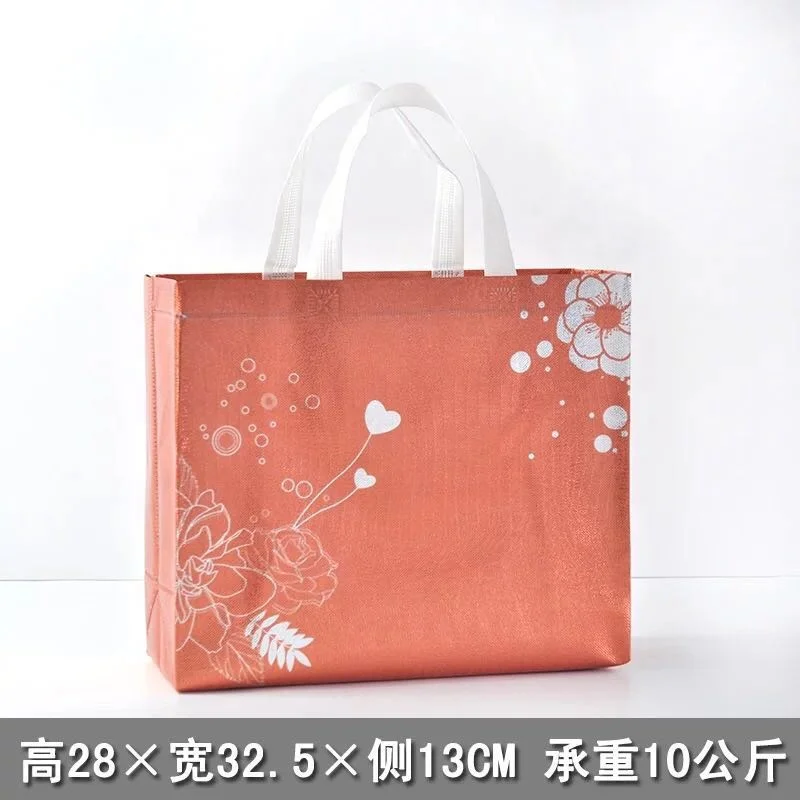 Promotional Cheap Price Shopping Durable Eco Heat Sealed Laminated Non-woven Gift pp Tote Bag with custom printing