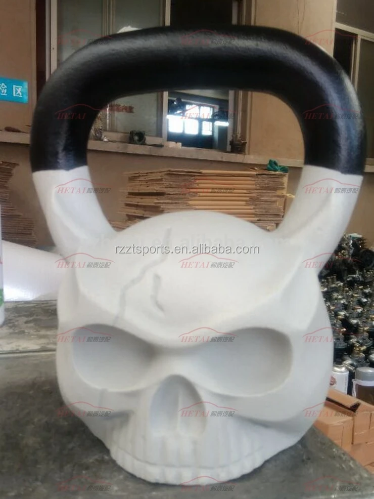 Custom powder coated Sculpted kettlebell with different weight
