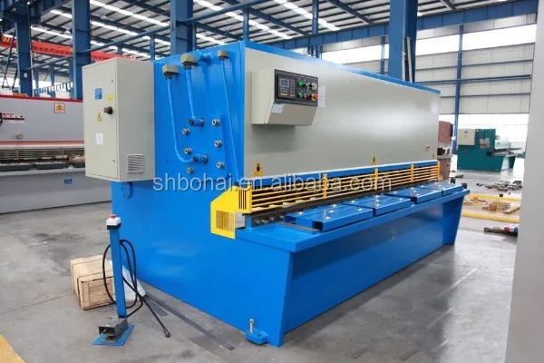 HYDRAULIC CNC CUTTING MACHINE/PLATE CUTTER/METAL SHEARING MACHINE/QC12K/Y - 12*4000