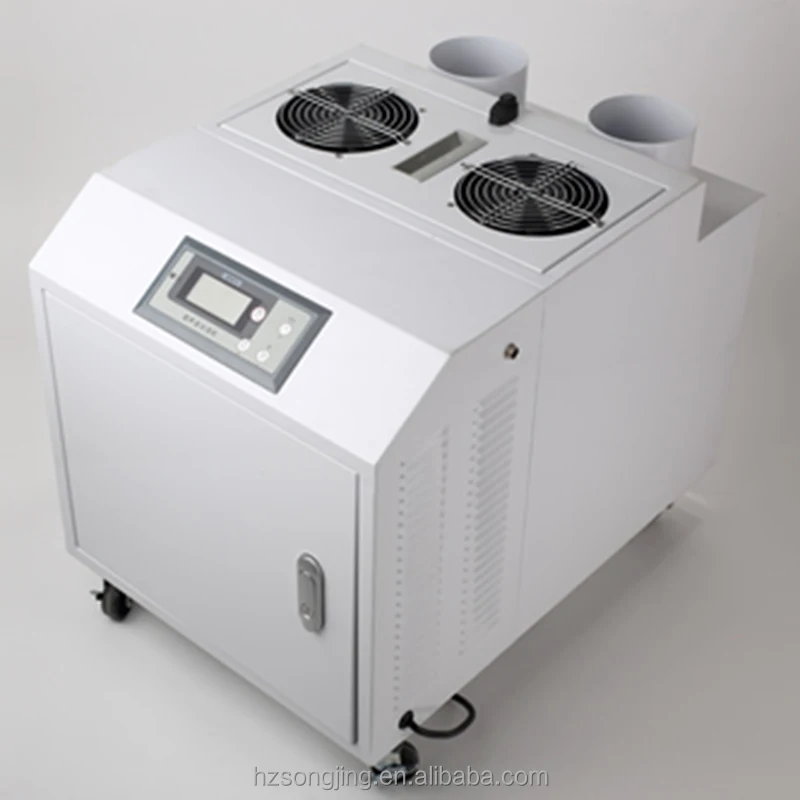 9Kg/H Grow Room Double Spray Ultrasonic Industrial Mist Air Humidifier Portable
