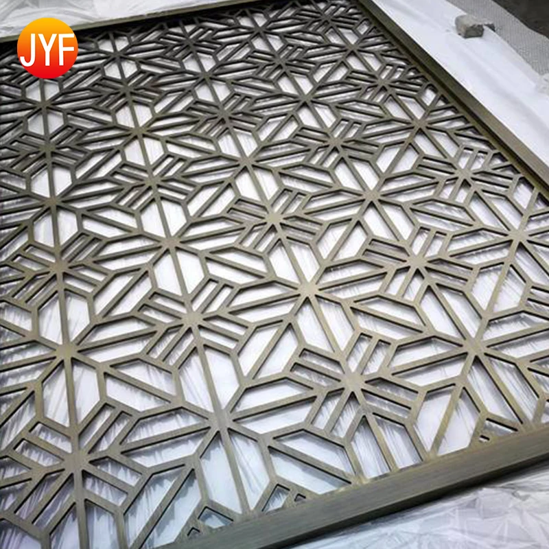 ZZ3011 High Quality Decorative Full Welded Outdoor Metal Screen Ss Room Partition