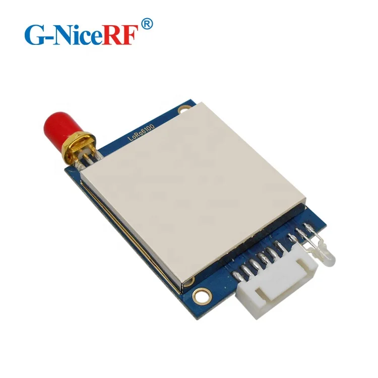 G-NiceRF Lora6100 AES-1W (+30dBm)433/470 868/915 encrypted LORA 8km TTL Transceiver Data Transmission Module sx1278/sx1276