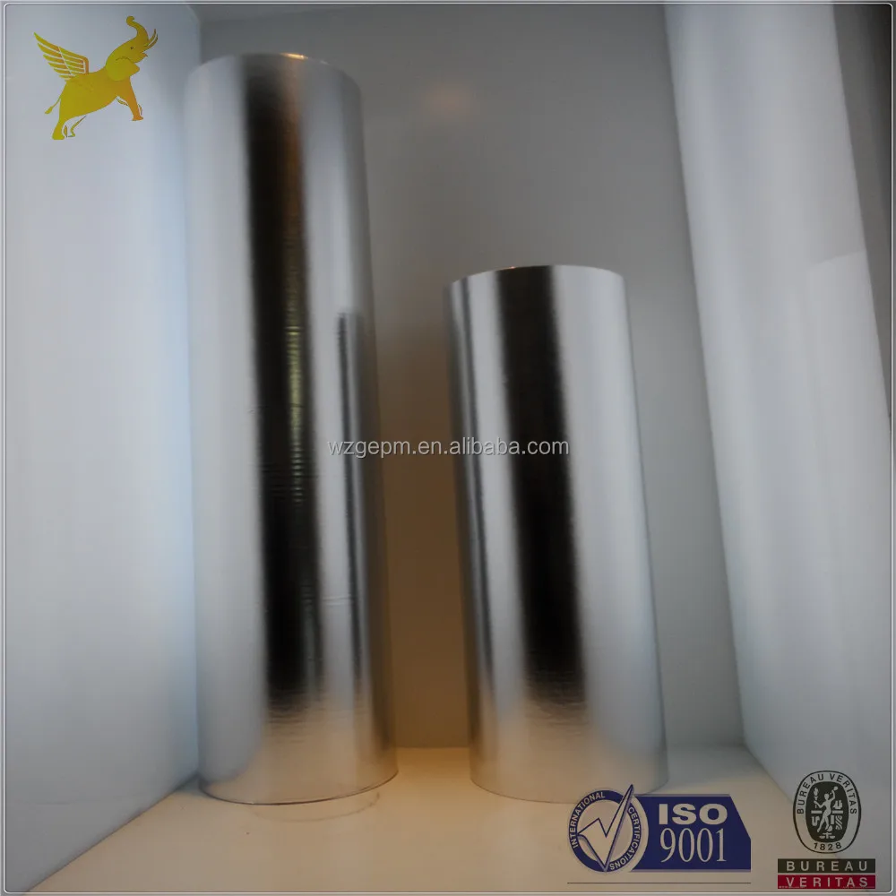 71gsm wet strength Vacuum Metallized paper with embossed