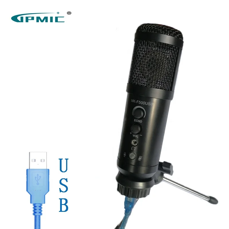 MK-F500USB Microphone for Radio Braodcasting Singing Professional Condenser Sound Recording