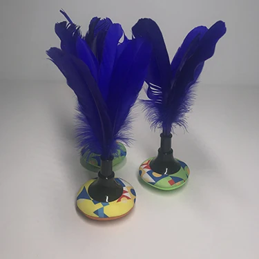 Hot Sale Customized Beach toys Indiaca Neoprene hand feather ball beach toys