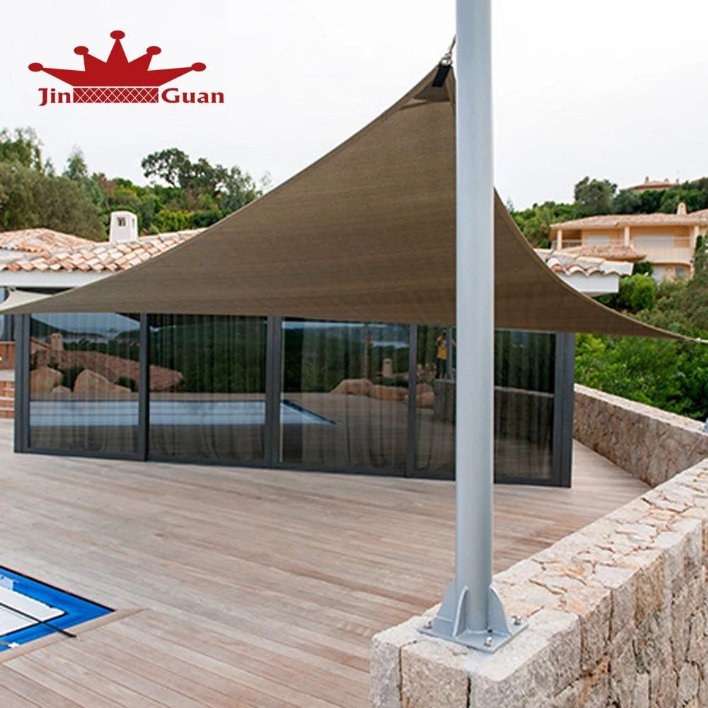 HDPE customized outdoor sun shade sail