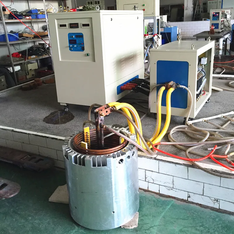 Steel Wire Rope 1mm Online Heat Treatment Induction Heating Machine