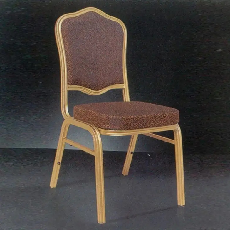 Modern Stack-Able Metal Wedding Party Hotel Iron Wholesale Stackable Banquet Chairs
