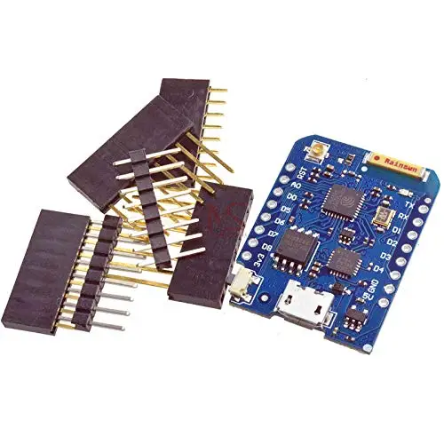 WEMOS D1 Mini Pro 16M Bytes External Antenna Connector NodeMCU ESP8266  WiFi IOT Development Board with Pins
