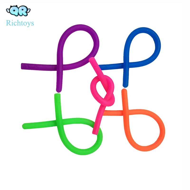 Случайный цвет, фиджет, снятие стресса, мягкие Стрейчевые игрушки