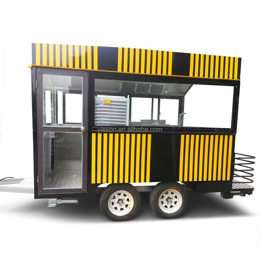 New Arrival Mobile Food small Truck Trailer/rent fast food trailer for sale