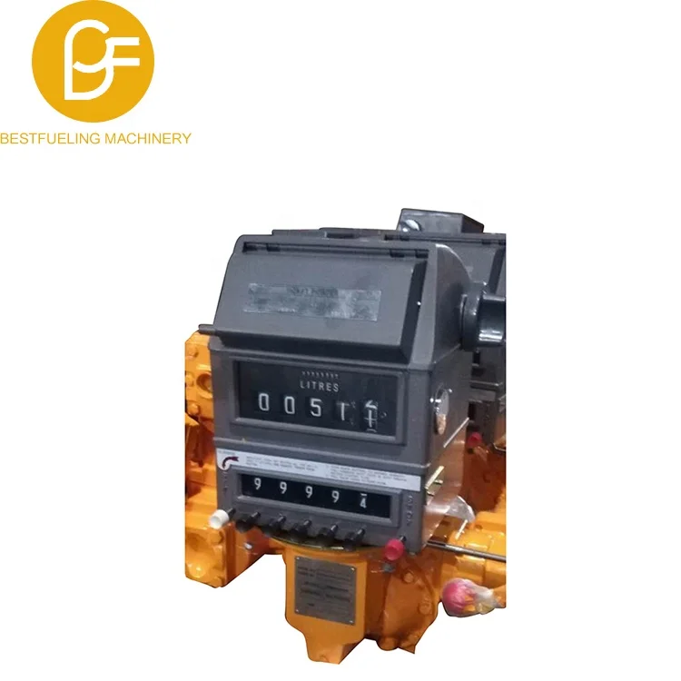Bestfueling high performance TCS LC meter positive displacement nitrogen gas marine fuel flow meter