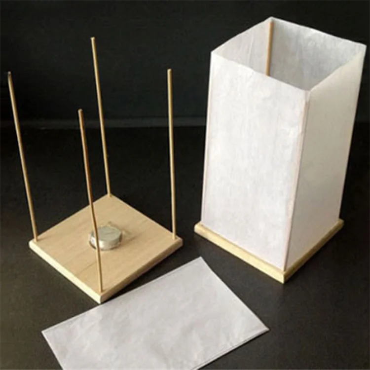 Biodegradable Paper Floating Water Lantern For Festival