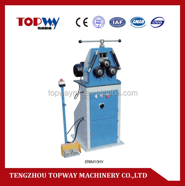 Electric Manual Profile Round Bending Machine / Profile Round Bender RBM10/ERBM10HV From China factory directly with CE