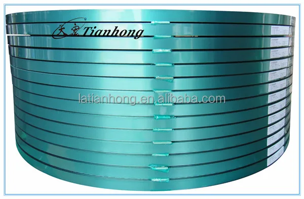 bright side laminated with PET ECCS steel tape for fiber optic cable