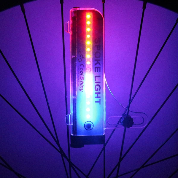 32 LED 42 Patterns Light Bike Bicycle Cycling Tire Tyre Wheel Valve Flashing Spoke Light Lamp Wholesale