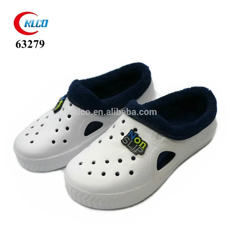 
Cheap wholesale winter non slip korea school use kids eva clog 