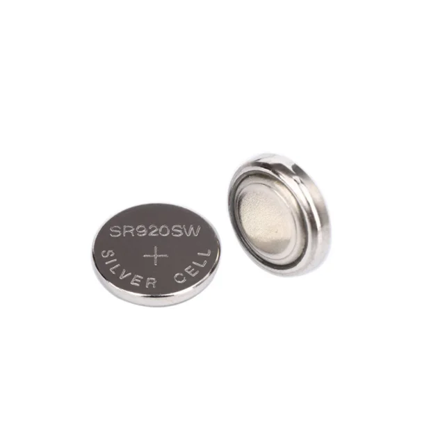 High Quality 1.55V 371 SR920SW Silver Oxide Button Cell Battery