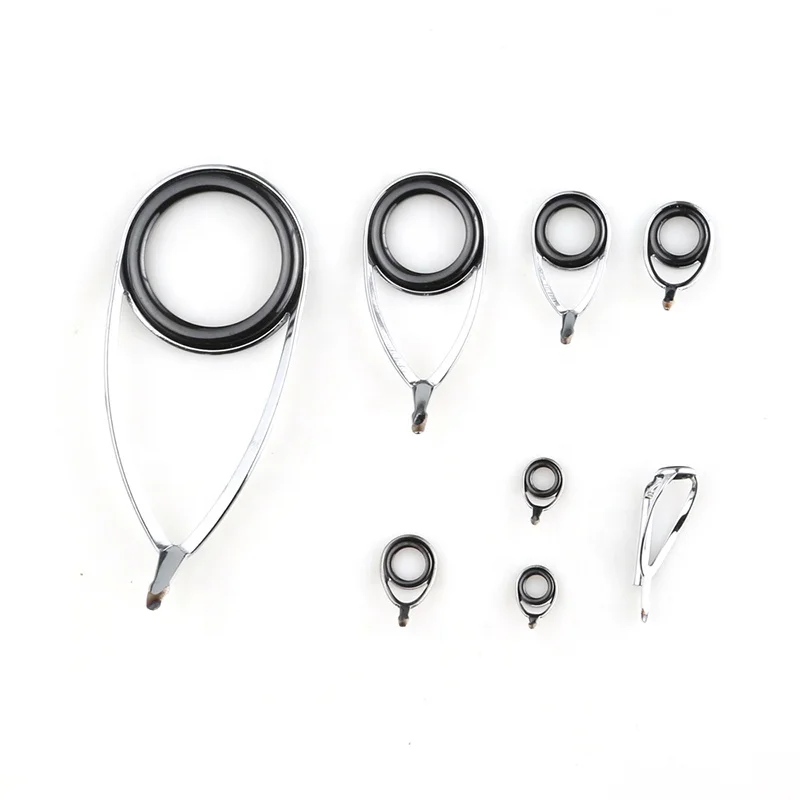 ToMyo KL Spinning Sic Fishing Rod Guides DIY Fishing Rod Accessory